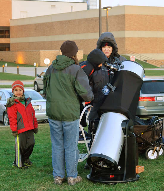 Dennis brought out the 'big gun' for the event!