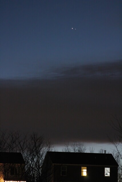 Jupiter-Saturn Great Conjunction - 22 Dec 2020