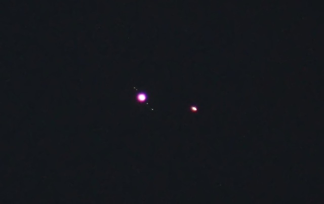 Jupiter-Saturn Great Conjunction - Enlarged - 22 Dec 2020