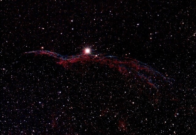 NGC6960 Western Veil - Witch's Broom Nebula - 15 August 2020