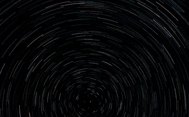 Startrails around Polaris - 1 Nov 2015