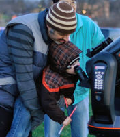 Observing with a parental assist