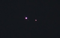 Jupiter-Saturn Great Conjunction - Enlarged - 22 Dec 2020