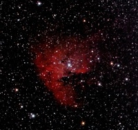 NGC 281 - Pac-Man Nebula - 18 Oct 2018-DeNoiseAI-low-light