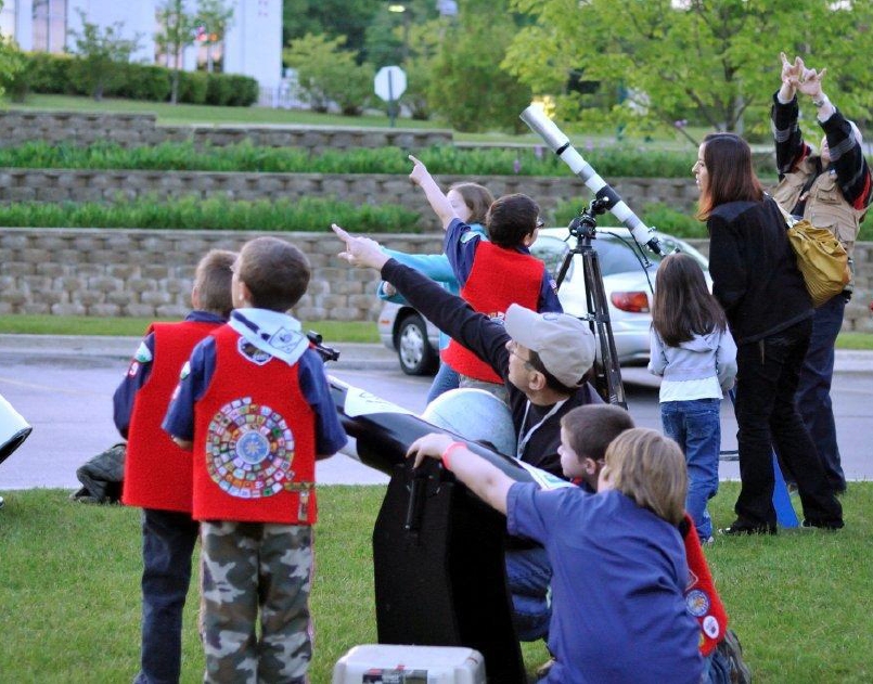 The Dobbie scope in use