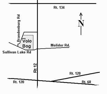 Volo Bog Map